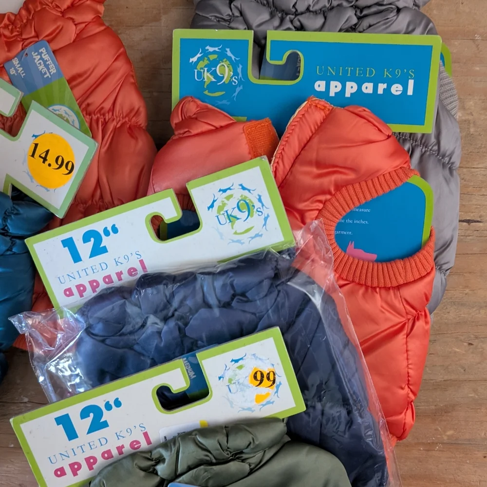 Pick One... Dog Puffer Coat